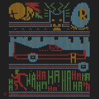 Retro Bat Mobile Gamer Nerdy Ugly Christmas Beanie thumb 2