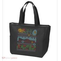 Retro Bat Mobile Gamer Nerdy Ugly Christmas Tote Bag thumb 3