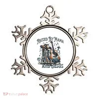 Raised By Mama On Dolly And Jesus Ornament thumb 0