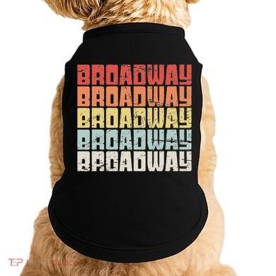 Retro Broadway Musical Theater Doggie Tank