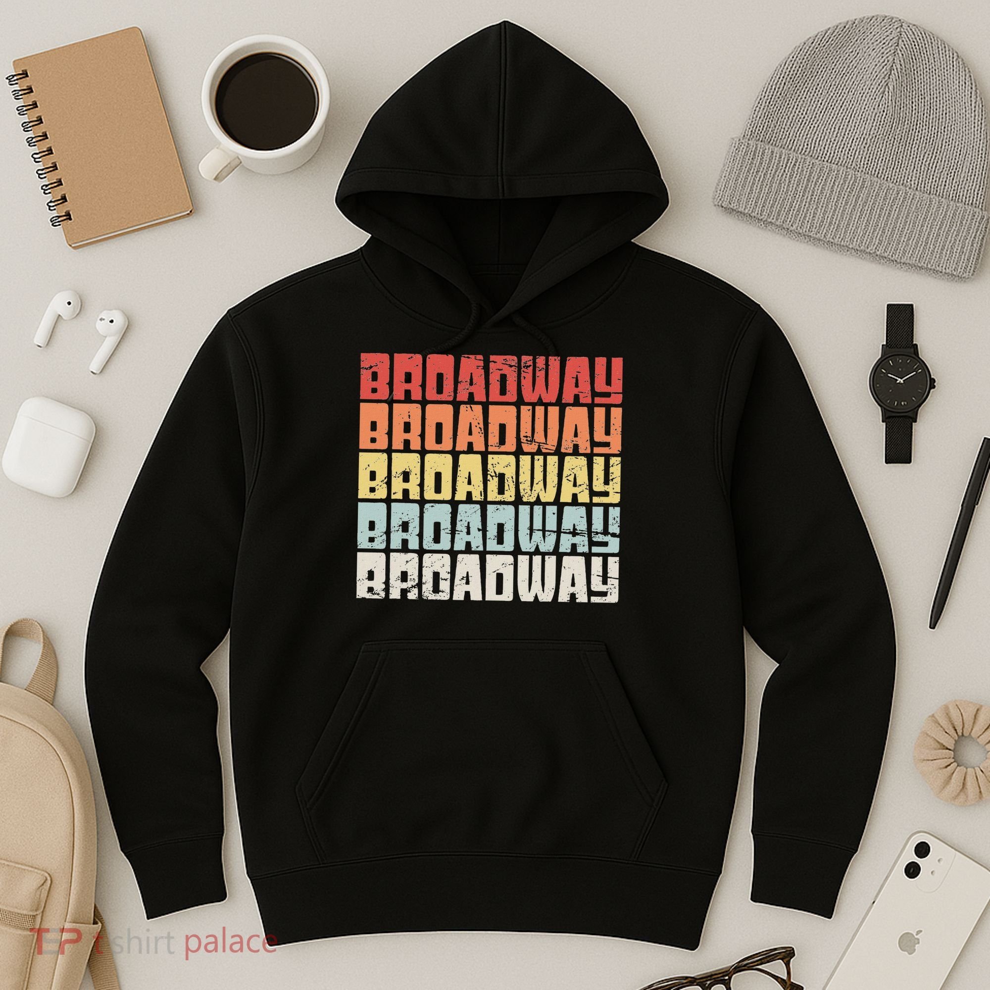 Retro Broadway Musical Theater Hoodie