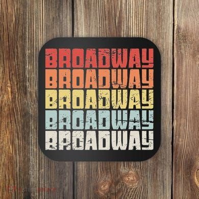 Retro Broadway Musical Theater Coaster