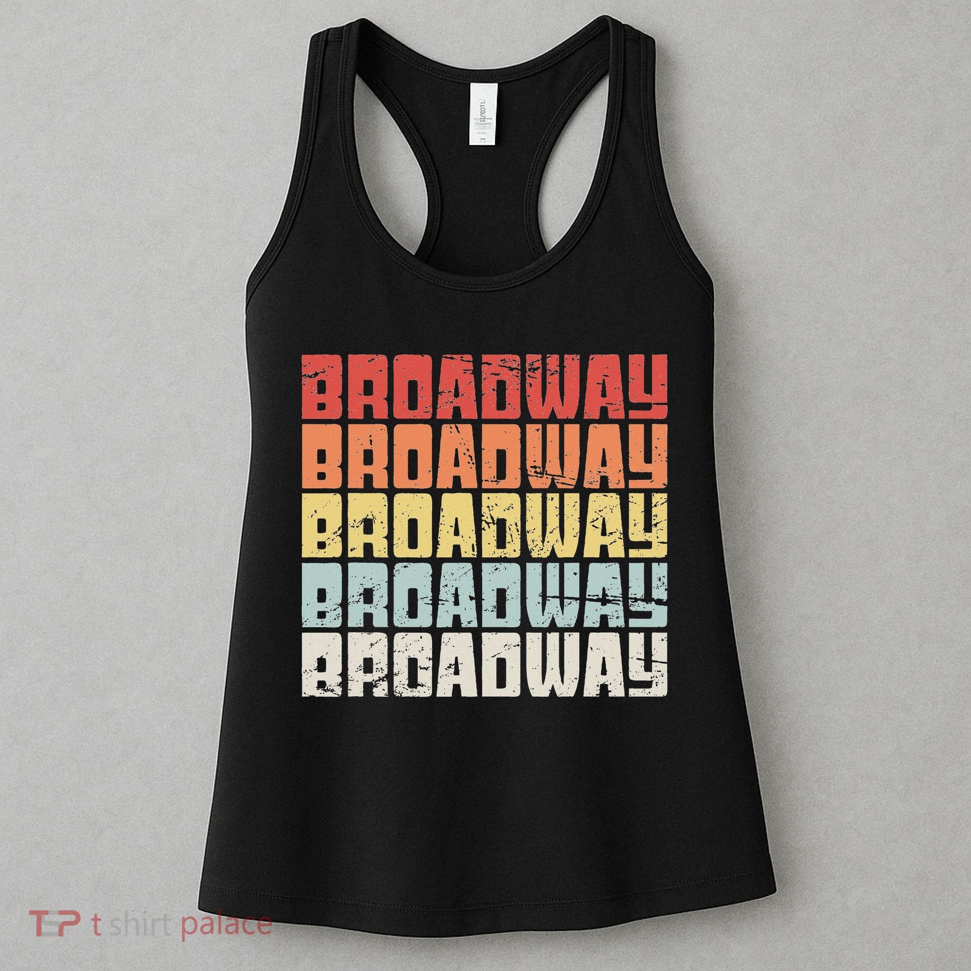 Retro Broadway Musical Theater Women's Tank Top