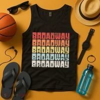 Retro Broadway Musical Theater Tank Top thumb 4