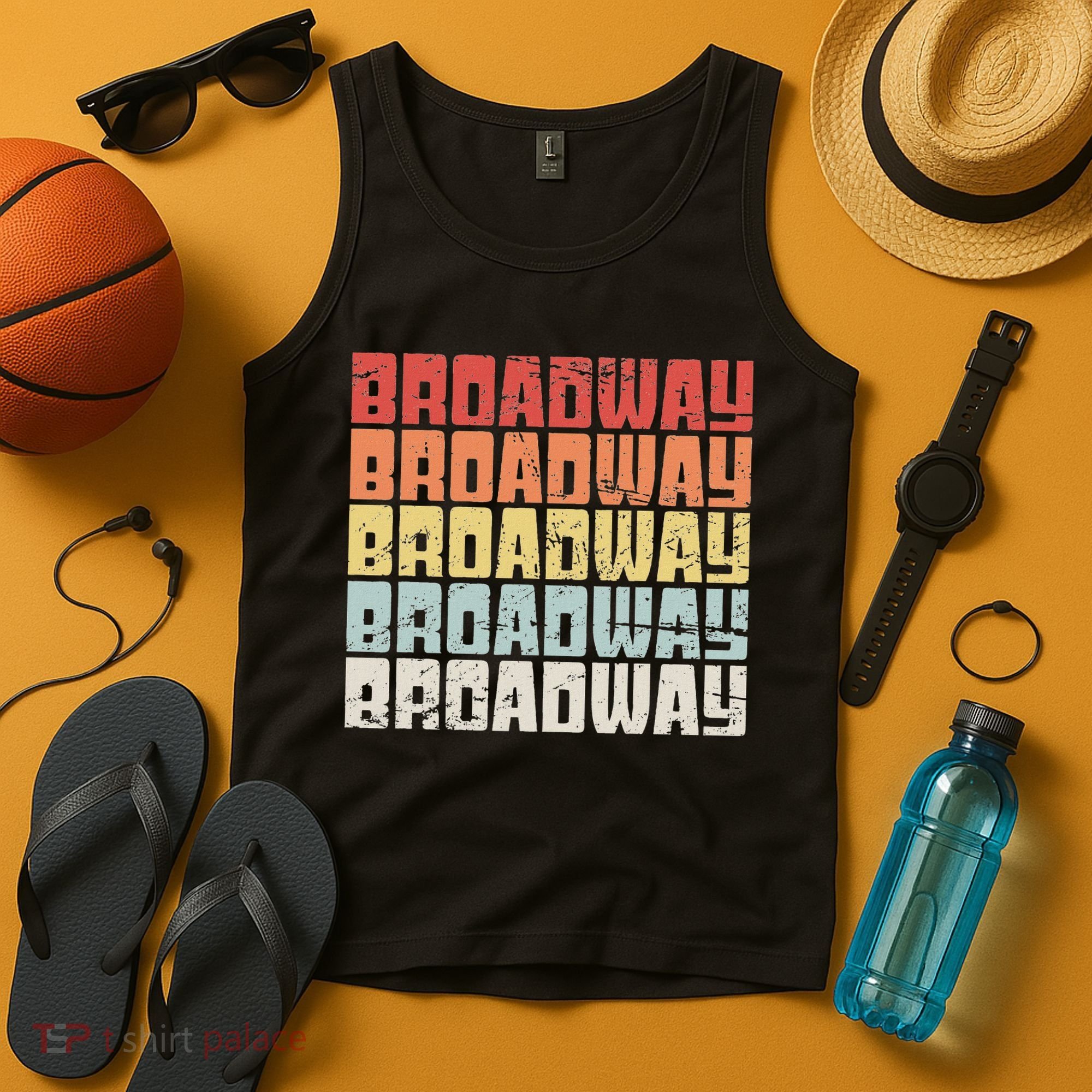 Retro Broadway Musical Theater Tank Top