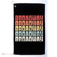 Retro Broadway Musical Theater Golf Towel thumb 0