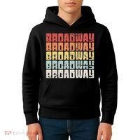 Retro Broadway Musical Theater Kids Hoodie thumb 4