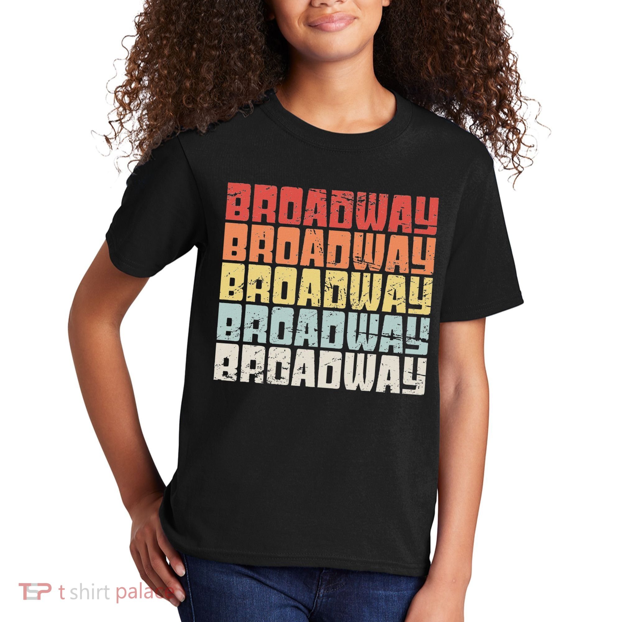 Retro Broadway Musical Theater Kids T-Shirt
