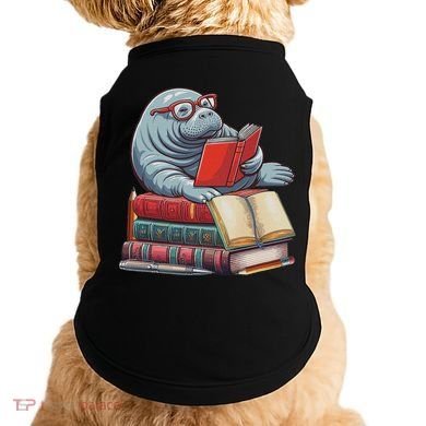 Reading Books Matching Bookworm Readers Librarian Doggie Tank