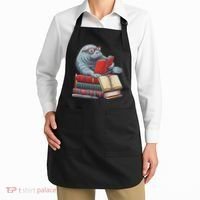 Reading Books Matching Bookworm Readers Librarian Apron thumb 2