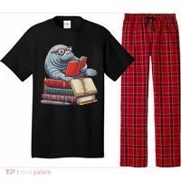 Reading Books Matching Bookworm Readers Librarian Pajama Set thumb 0