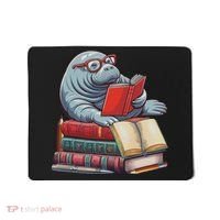 Reading Books Matching Bookworm Readers Librarian Mousepad thumb 0
