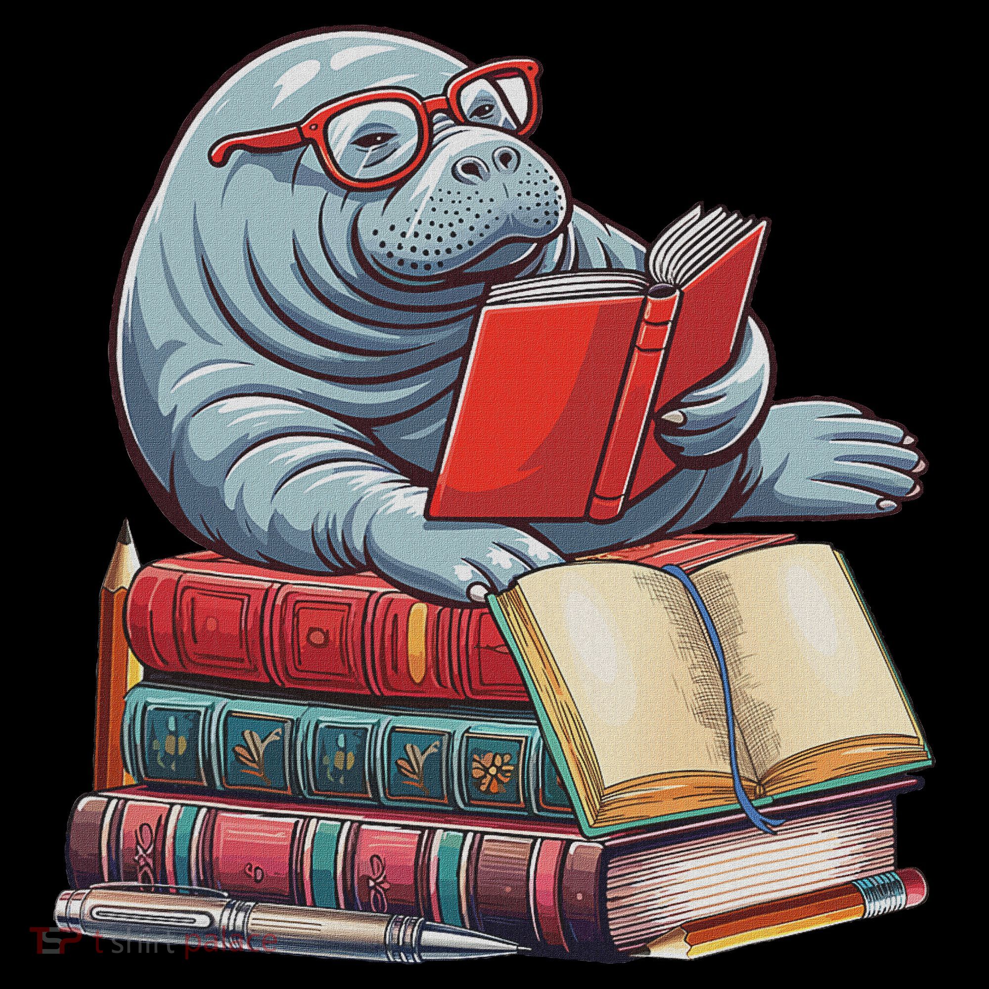 Reading Books Matching Bookworm Readers Librarian Mousepad