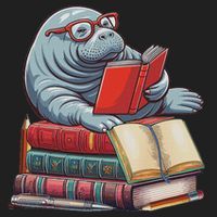Reading Books Matching Bookworm Readers Librarian Hat thumb 2