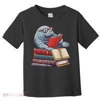 Reading Books Matching Bookworm Readers Librarian Toddler T-Shirt thumb 0