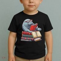 Reading Books Matching Bookworm Readers Librarian Toddler T-Shirt thumb 2