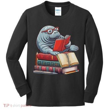 Reading Books Matching Bookworm Readers Librarian Kids Long Sleeve Shirt