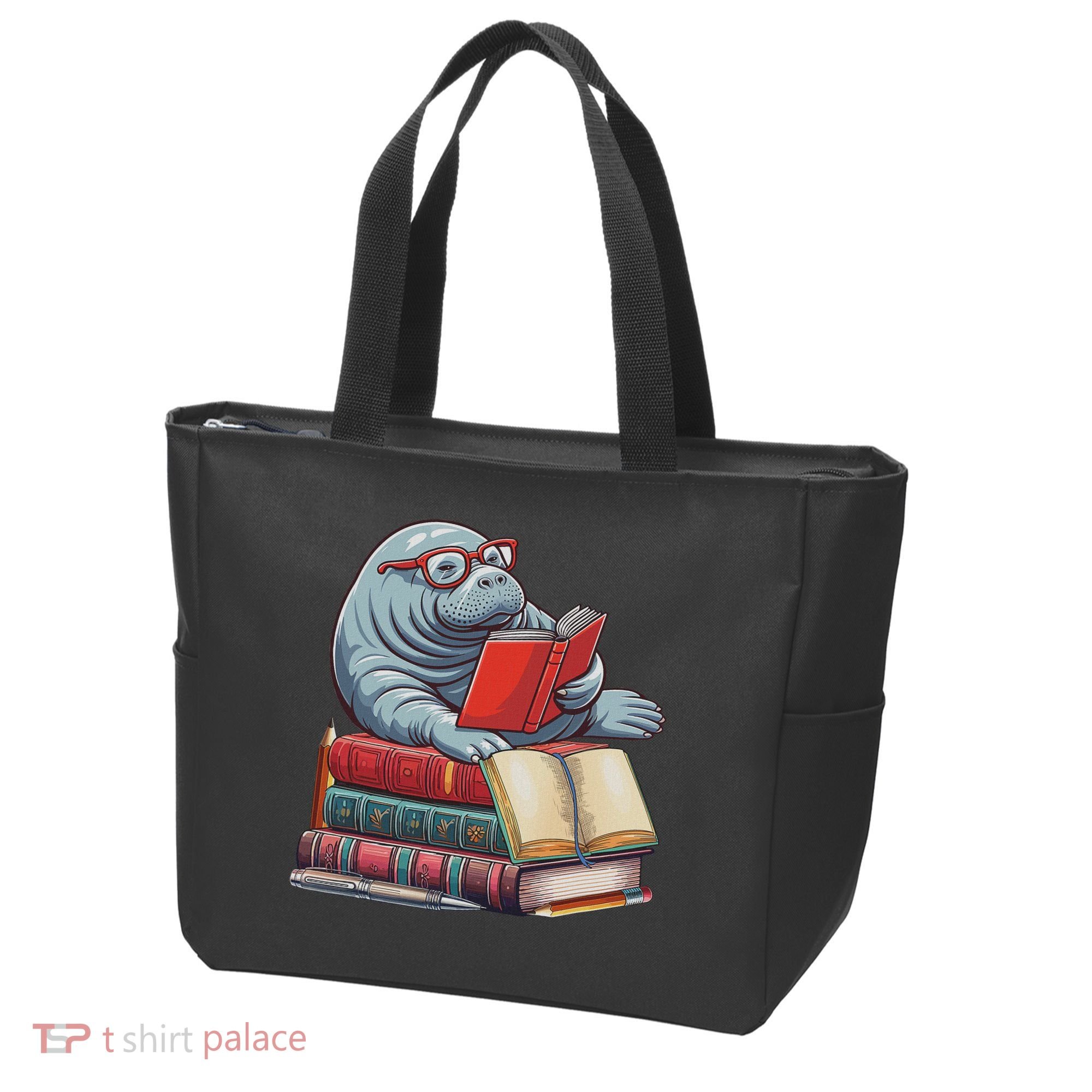 Reading Books Matching Bookworm Readers Librarian Tote Bag