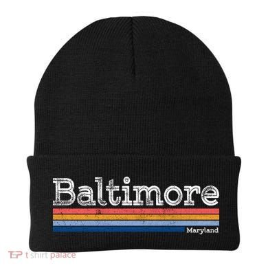 Retro Baltimore Maryland Beanie