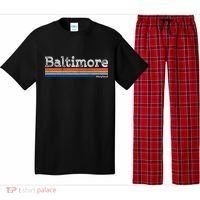 Retro Baltimore Maryland Pajama Set thumb 0