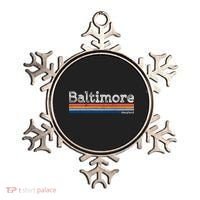 Retro Baltimore Maryland Ornament thumb 0