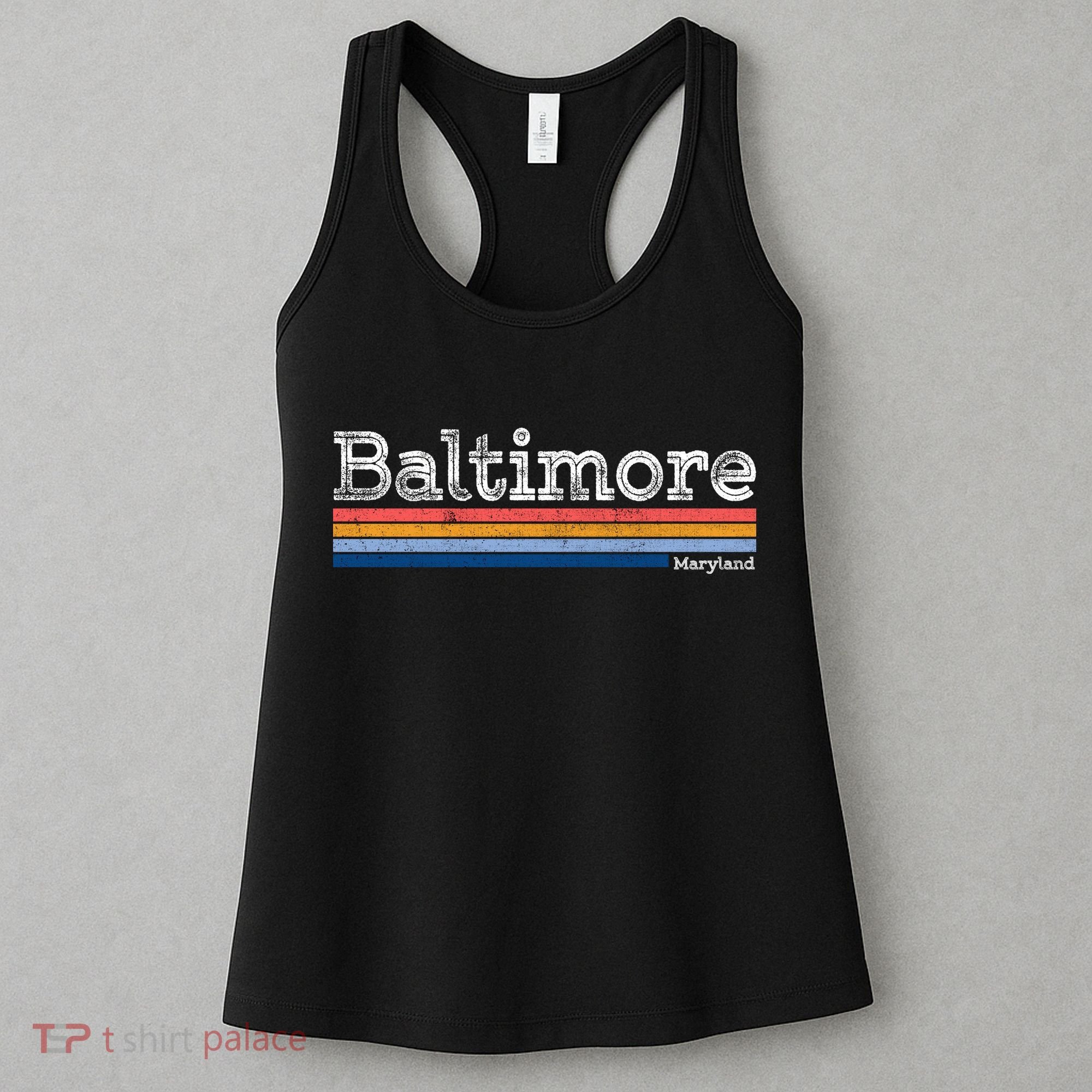 Retro Baltimore Maryland Women's Tank Top