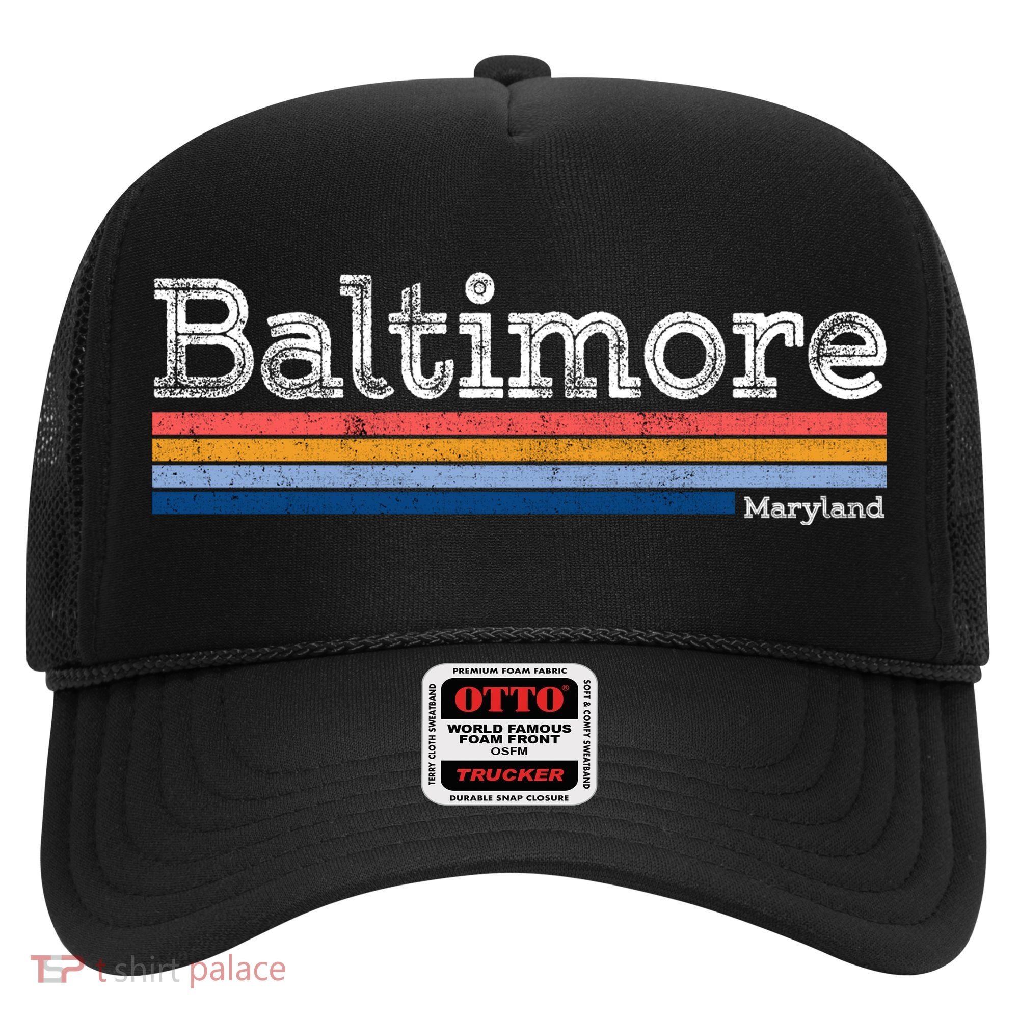 Retro Baltimore Maryland Hat