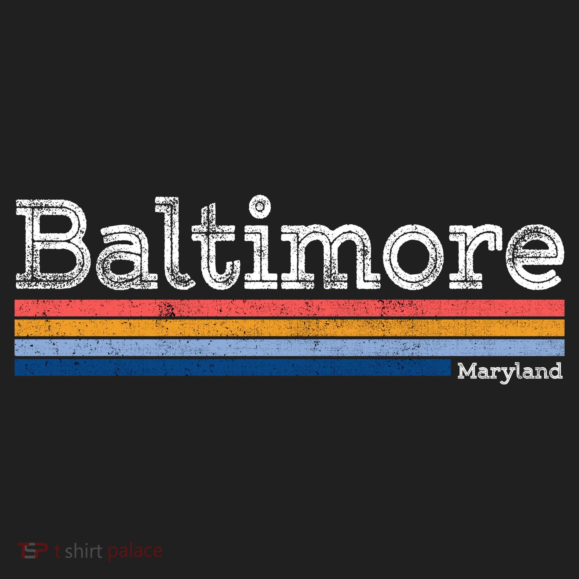 Retro Baltimore Maryland Hat