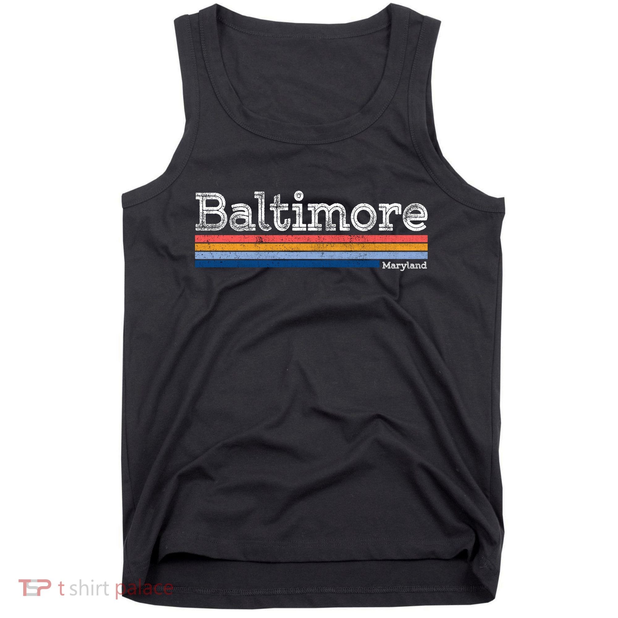 Retro Baltimore Maryland Tank Top