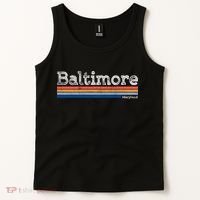 Retro Baltimore Maryland Tank Top thumb 2