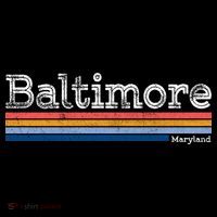 Retro Baltimore Maryland Toddler T-Shirt thumb 4