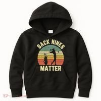 Retro Back Nines Matter Golfing Lover Golf Putt Kids Hoodie thumb 0
