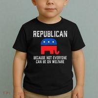 Republican Because Not Everyone Can Be On Welfare Toddler T-Shirt thumb 2