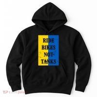 Ride Bikes Not Tanks Ukraine Hoodie thumb 0