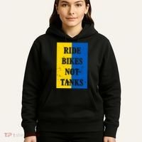 Ride Bikes Not Tanks Ukraine Hoodie thumb 5
