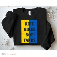 Ride Bikes Not Tanks Ukraine Sweatshirt thumb 2