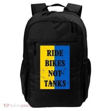 Ride Bikes Not Tanks Ukraine Backpack
