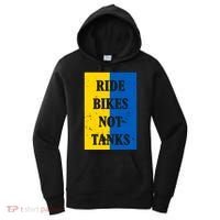 Ride Bikes Not Tanks Ukraine Women's Hoodie thumb 0