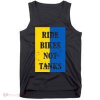 Ride Bikes Not Tanks Ukraine Tank Top thumb 0