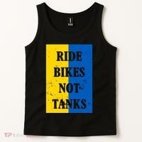 Ride Bikes Not Tanks Ukraine Tank Top thumb 2