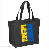 Ride Bikes Not Tanks Ukraine Tote Bag thumb 2