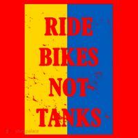 Ride Bikes Not Tanks Ukraine Santa Hat thumb 1