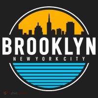 Retro Brooklyn New York City Skyline Beanie thumb 2