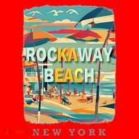 Rockaway Beach New York Queens Ny Surfing Santa Hat thumb 1
