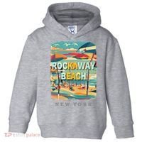 Rockaway Beach New York Queens Ny Surfing Toddler Hoodie thumb 0