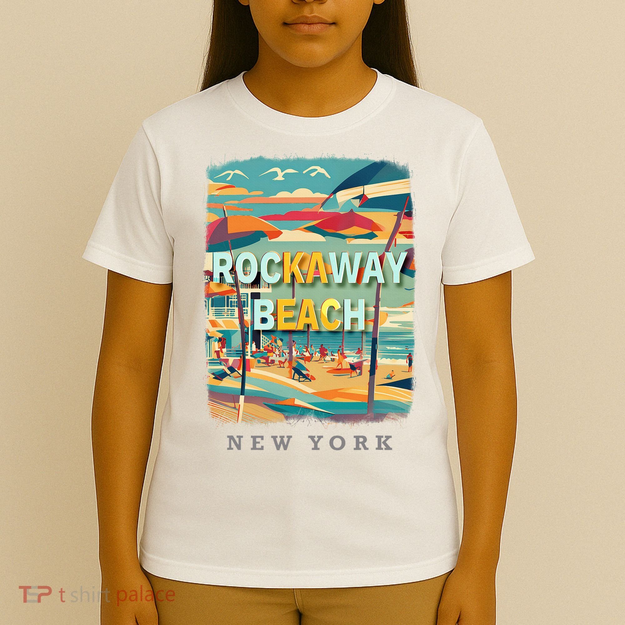 Rockaway Beach New York Queens Ny Surfing T-Shirt