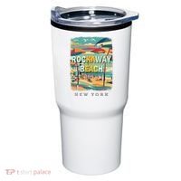 Rockaway Beach New York Queens Ny Surfing Tumbler thumb 0