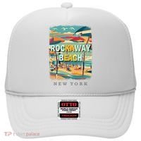Rockaway Beach New York Queens Ny Surfing Hat thumb 0