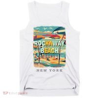 Rockaway Beach New York Queens Ny Surfing Tank Top thumb 0