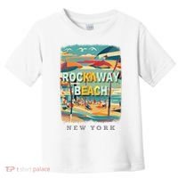 Rockaway Beach New York Queens Ny Surfing Toddler T-Shirt thumb 0